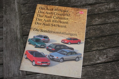 Audi sonderausstattungen 1993 - audi,