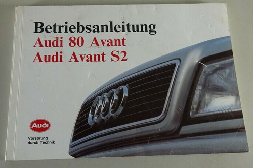 Betriebsanleitung audi b4 - audi,