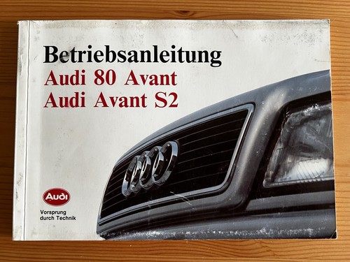 Audi avant 07 1993 - avant, *