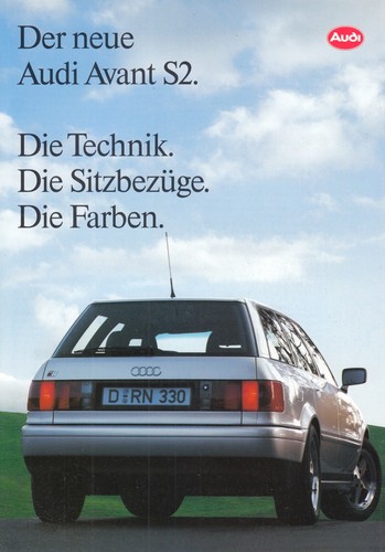 Audi avant b4 technik - audi, 80